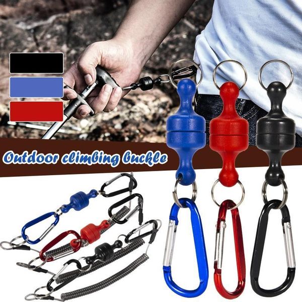 strong magnetic carabiner portable outdoor fishing mountaineering release lanyard train buckle tools #w5 cords, slings and webbing1
strong magnetic carabiner portable outdoor fishing mountaineering release lanyard train buckle tools #w5 cords, slings and webbing1