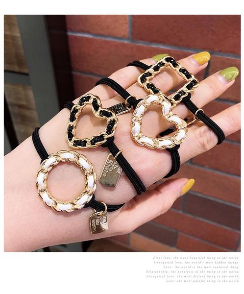hair accessories girl korean style tie metal rubber band durable rope wholesale
hair accessories girl korean style tie metal rubber band durable rope wholesale