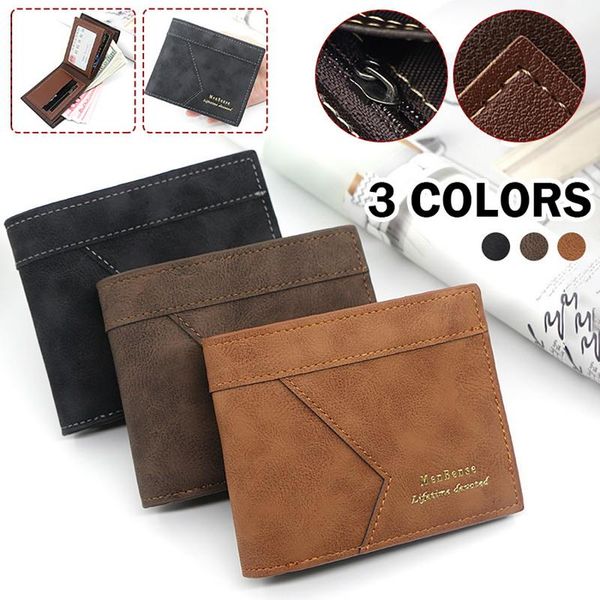 wallets 2021 fashion pu leather men's wallet with coin pocket zipper small money purses dollar slim purse design, Red;black
wallets 2021 fashion pu leather men's wallet with coin pocket zipper small money purses dollar slim purse design, Red;black