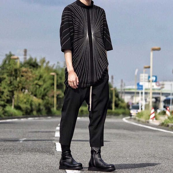 oneofyou dark pioneer contraposition ray high collar t-shirt men's loose ro style 5 / sleeve medium sleeve niche trend hhpm, Black
oneofyou dark pioneer contraposition ray high collar t-shirt men's loose ro style 5 / sleeve medium sleeve niche trend hhpm, Black