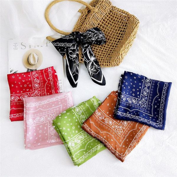 scarves 70 cashew nut small square scarf female versatile professional hair band decorative korean silk, Blue;gray
scarves 70 cashew nut small square scarf female versatile professional hair band decorative korean silk, Blue;gray