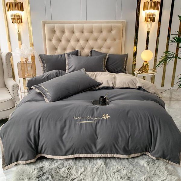 bedding sets michiko modern simple solid color set american cotton wide edge double four piece
bedding sets michiko modern simple solid color set american cotton wide edge double four piece