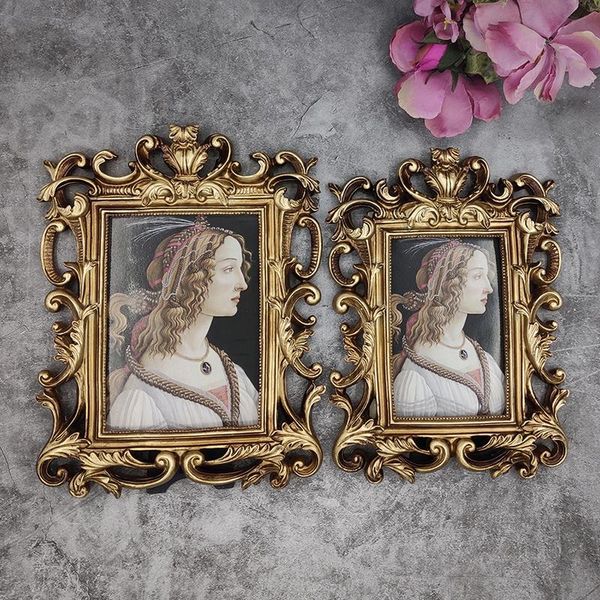 Vintage Golden Po Frame Pography Props 6 Inch Wedding Gift Desk Home Decoration Wall Hanging Frames
Vintage Golden Po Frame Pography Props 6 Inch Wedding Gift Desk Home Decoration Wall Hanging Frames