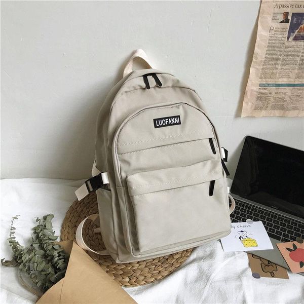 outdoor bags teen student women backpack girls school for teenage simple solid nylon bookbags female preppy style bag 2021
outdoor bags teen student women backpack girls school for teenage simple solid nylon bookbags female preppy style bag 2021