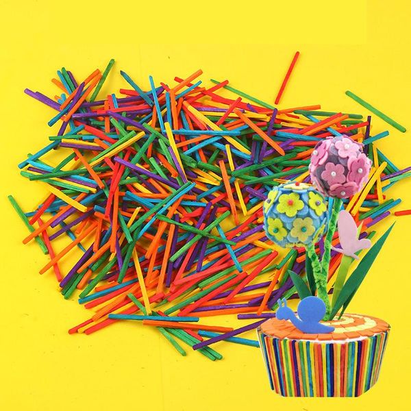 party decoration 1000pcs color matchstick wooden sticks children hand material creative diy matchsticks crafts wood early educational toy gi
party decoration 1000pcs color matchstick wooden sticks children hand material creative diy matchsticks crafts wood early educational toy gi
