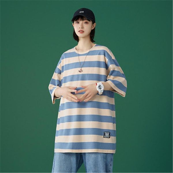summer women t-shirt concise stripe loose fashion female tee o-neck cozy cotton ladies short sleeve women's, White
summer women t-shirt concise stripe loose fashion female tee o-neck cozy cotton ladies short sleeve women's, White