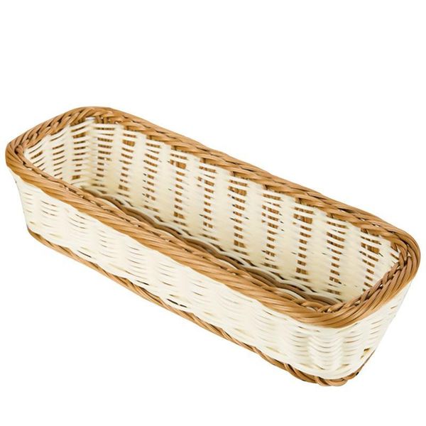 hanging baskets 1pc rectangular imitation rattan basket woven plate plastic for kitchen home
hanging baskets 1pc rectangular imitation rattan basket woven plate plastic for kitchen home