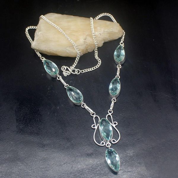 pendant necklaces hermosa jewelry amazing coming aqua amethyssilver color women ladies gifts necklace chain 49cm 20213498, Silver
pendant necklaces hermosa jewelry amazing coming aqua amethyssilver color women ladies gifts necklace chain 49cm 20213498, Silver