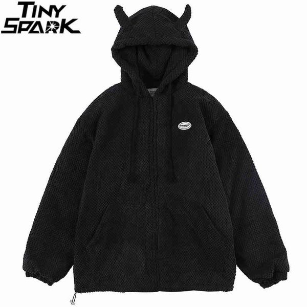 men's devil hooded et, harajuku cotton casual coat, zipper, hip hop style, black, suitable for autumn 2021, Black;brown
men's devil hooded et, harajuku cotton casual coat, zipper, hip hop style, black, suitable for autumn 2021, Black;brown