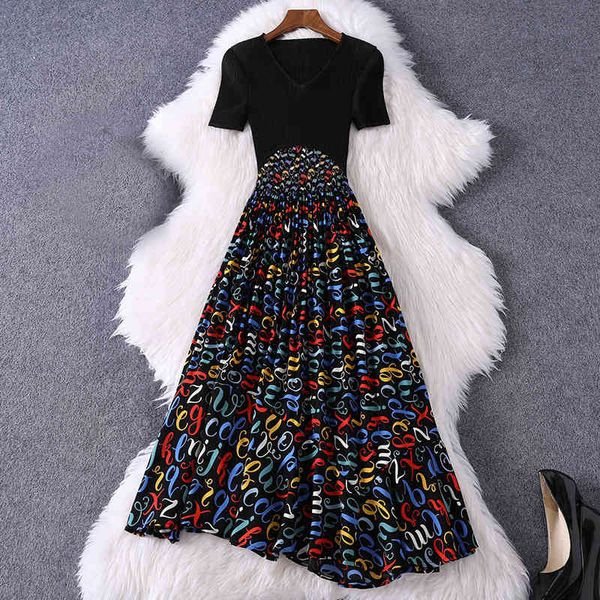 casual dresses summer short sleeve v neck multicolor print chiffon panelled mid-calf dress elegant mq2989405 utrc, Black;gray
casual dresses summer short sleeve v neck multicolor print chiffon panelled mid-calf dress elegant mq2989405 utrc, Black;gray