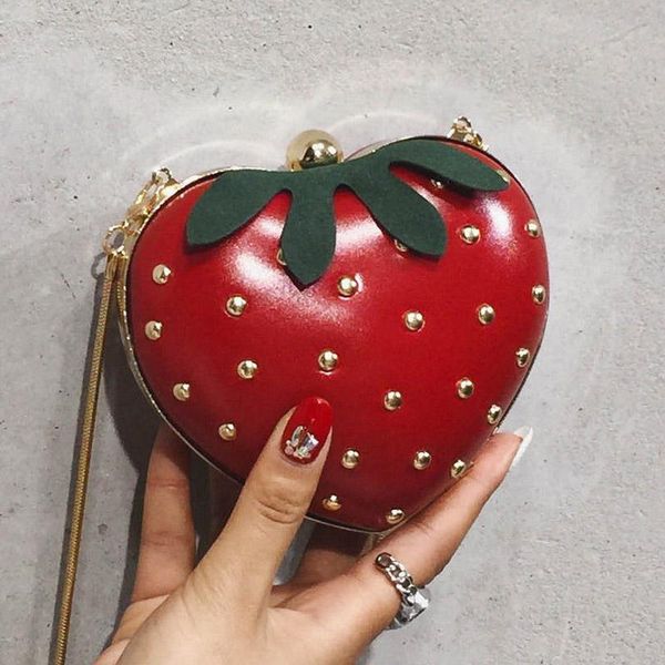 evening bags 2021 cute women shoulder designer mini crossbody fashion girl strawberry bag ladies chain purse clutch pu red handbag small
evening bags 2021 cute women shoulder designer mini crossbody fashion girl strawberry bag ladies chain purse clutch pu red handbag small