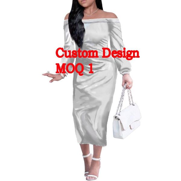 casual dresses design creative logo women's ankle skirt autumn off shoulder long sleeves custom elegant ball party dress full print, Black;gray
casual dresses design creative logo women's ankle skirt autumn off shoulder long sleeves custom elegant ball party dress full print, Black;gray