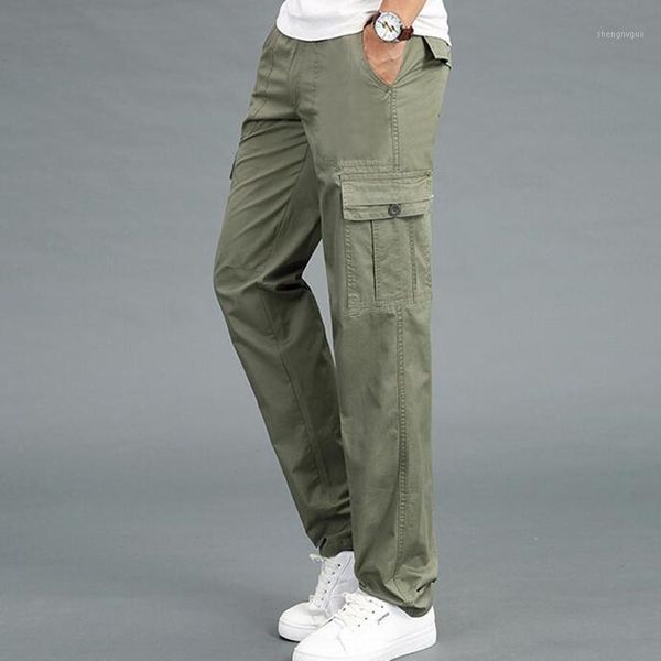 men's pants spring autumn casual big size arrival overalls loose cargo man bottoms trousers, Black
men's pants spring autumn casual big size arrival overalls loose cargo man bottoms trousers, Black