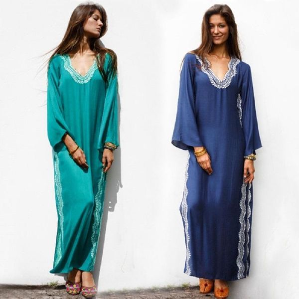 women beachwear turkish kaftans long swimsuit cover up caftan beach dress women's swimwear, White;black
women beachwear turkish kaftans long swimsuit cover up caftan beach dress women's swimwear, White;black