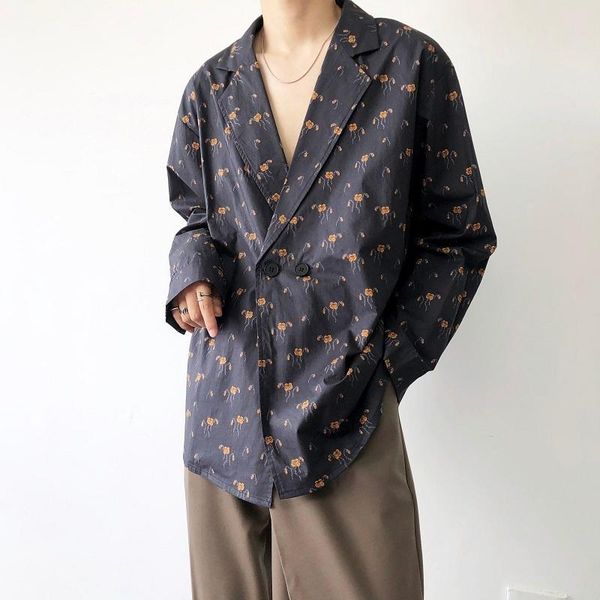 men's casual shirts autumn cotton flower fashion printed men korean loose long-sleeved mens dress -xl, White;black
men's casual shirts autumn cotton flower fashion printed men korean loose long-sleeved mens dress -xl, White;black