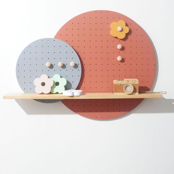 hooks & rails contrasting color hole board nordic wooden laminate storage home background decoration wall hanging partition rack
hooks & rails contrasting color hole board nordic wooden laminate storage home background decoration wall hanging partition rack