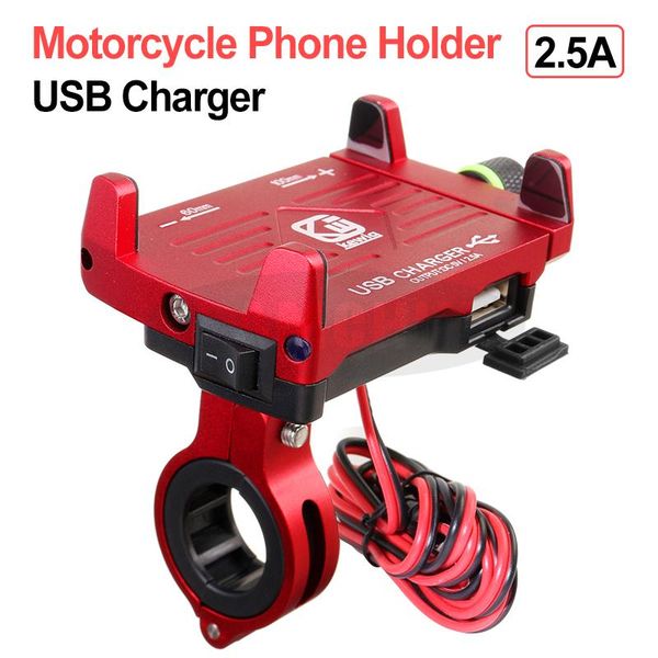 cell phone mounts & holders for electric car motorcycle holder aluminum alloy with 12/24v usb charger adjustable mobile stand
cell phone mounts & holders for electric car motorcycle holder aluminum alloy with 12/24v usb charger adjustable mobile stand