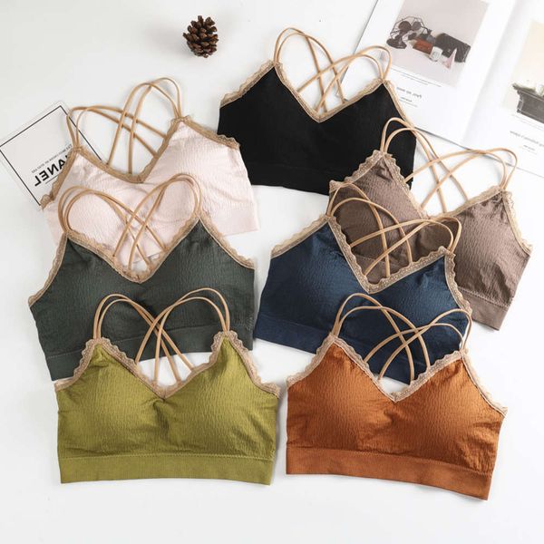 lingerie girl color contrast wrapped without steel ring thin shoulder belt with bra pad back cross girl underwear, Black;pink
lingerie girl color contrast wrapped without steel ring thin shoulder belt with bra pad back cross girl underwear, Black;pink