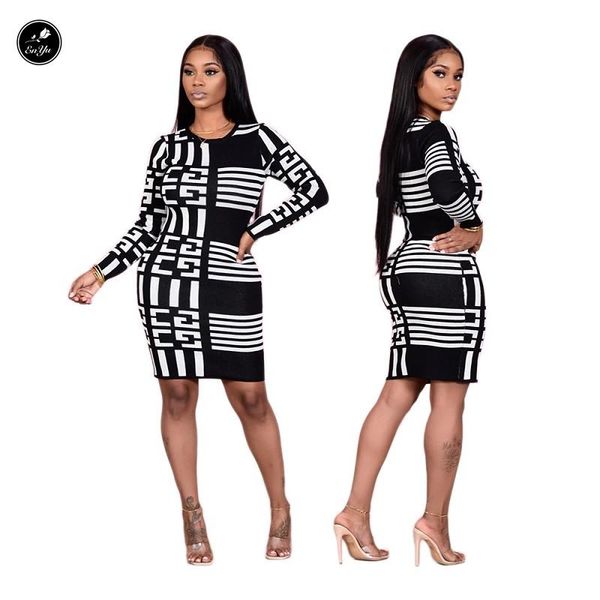 enyu s-3xl 2021 autumn women print above knee dress full sleeve o-neck sheath elegant springy fashion casual dresses, Black;gray
enyu s-3xl 2021 autumn women print above knee dress full sleeve o-neck sheath elegant springy fashion casual dresses, Black;gray