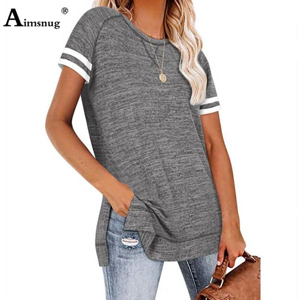 women's t-shirt 2021 summer patchwork stripe women elegant leisure casual round neck loose ladies tee shirt oversized 2xl femme, White
women's t-shirt 2021 summer patchwork stripe women elegant leisure casual round neck loose ladies tee shirt oversized 2xl femme, White