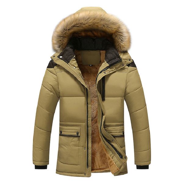 down transportation drop jacket thick wool man's hood pele coat winter windbreak outdoors above all abz69, Black
down transportation drop jacket thick wool man's hood pele coat winter windbreak outdoors above all abz69, Black