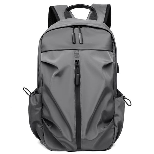 backpack casual men's travel street europe and the united states simple school bag fashion trend computer 
backpack casual men's travel street europe and the united states simple school bag fashion trend computer