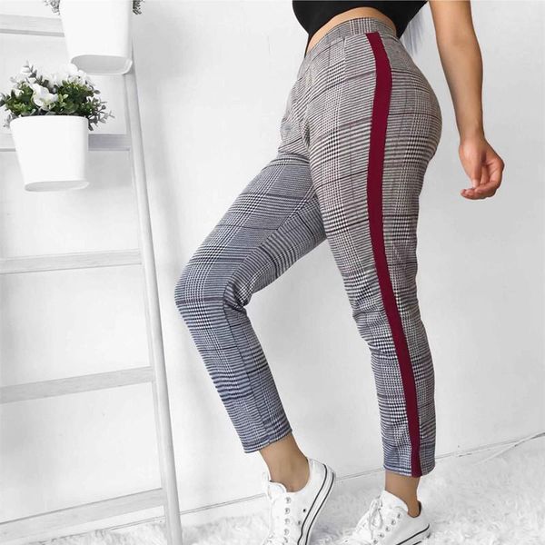 women's pants & capris women check tartan high waist cigarette trouser skinny clubwear work long, Black;white
women's pants & capris women check tartan high waist cigarette trouser skinny clubwear work long, Black;white