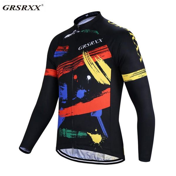 racing jackets grsrxx cycling jerseys quick-dry road bike long sleeve jersey bicycle team shirts for men mtb anti-uv shirt, Black;red
racing jackets grsrxx cycling jerseys quick-dry road bike long sleeve jersey bicycle team shirts for men mtb anti-uv shirt, Black;red