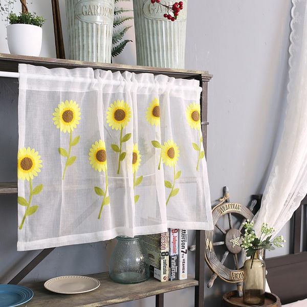 senisaihon yellow sunflower half-curtain white polyester linen tulle roman curtains hem coffee curtain for kitchen cabinet door & drapes
senisaihon yellow sunflower half-curtain white polyester linen tulle roman curtains hem coffee curtain for kitchen cabinet door & drapes