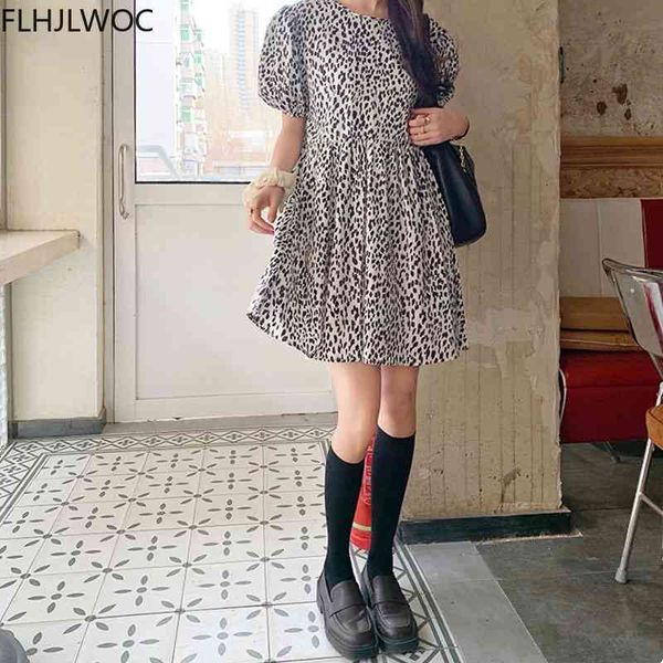casual dresses printed leopard summer elegant temperament lady sleeve vestidos flhjlwoc korea chic cute sweet girls women 4rj3, Black;gray
casual dresses printed leopard summer elegant temperament lady sleeve vestidos flhjlwoc korea chic cute sweet girls women 4rj3, Black;gray