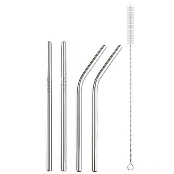drinking straws reusable straw 18/10 stainless steel 6*160mm mteal colorful milk drinkware with cleaner brush bar accessory
drinking straws reusable straw 18/10 stainless steel 6*160mm mteal colorful milk drinkware with cleaner brush bar accessory