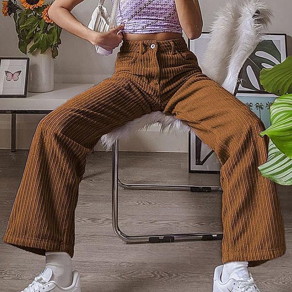 women's pants & capris autumn casual corduroy brown long trousers women skinny mid waist fashion y2k 90s pocket sweatpants fjwf, Black;white
women's pants & capris autumn casual corduroy brown long trousers women skinny mid waist fashion y2k 90s pocket sweatpants fjwf, Black;white