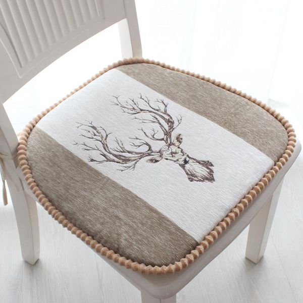 thickened cushion household bandage winter chair nordic style simple modern horseshoe seat cushion/decorative pillow
thickened cushion household bandage winter chair nordic style simple modern horseshoe seat cushion/decorative pillow
