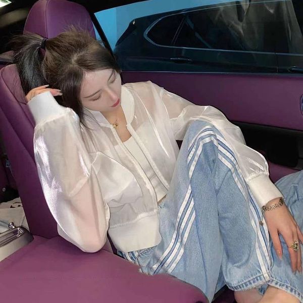 women's jackets sun protection clothing women 2021 korean short summer thin anti-ultraviolet outerwear fashion sunscreen baseball jacke, Black;brown
women's jackets sun protection clothing women 2021 korean short summer thin anti-ultraviolet outerwear fashion sunscreen baseball jacke, Black;brown