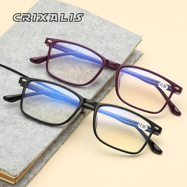 sunglasses crixalis rectangle reading glasses for men's anti blue light prescription eyeglasses farsightedness computer eyewear women u, White;black
sunglasses crixalis rectangle reading glasses for men's anti blue light prescription eyeglasses farsightedness computer eyewear women u, White;black
