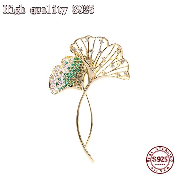 2021 ginkgo leaf exquisite crystal inlaid brooch attractive female pin cardigan coat accessories, Gray
2021 ginkgo leaf exquisite crystal inlaid brooch attractive female pin cardigan coat accessories, Gray