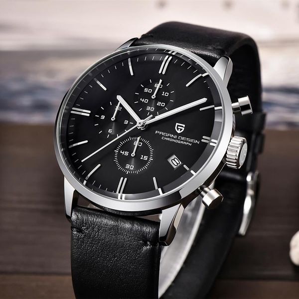 wristwatches pagani set 2021 stainless steel men's watch luxury business men quartz waterproof fashion clock mechanical table, Slivery;brown
wristwatches pagani set 2021 stainless steel men's watch luxury business men quartz waterproof fashion clock mechanical table, Slivery;brown
