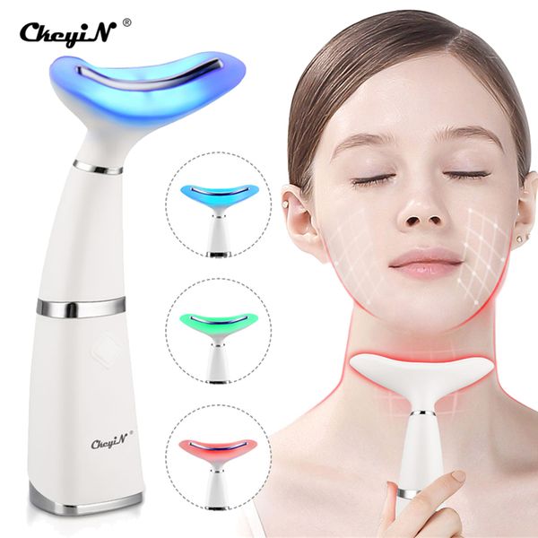 ckeyin 3 modes ultrasonic vibration led pn therapy lifting neck face slim double chin anti-wrinkle remove skin tightening
ckeyin 3 modes ultrasonic vibration led pn therapy lifting neck face slim double chin anti-wrinkle remove skin tightening