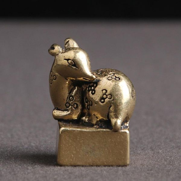 decorative objects & figurines antique bronze pure copper lucky sika deer seal deskornaments animal miniature figurine brass statue deco
decorative objects & figurines antique bronze pure copper lucky sika deer seal deskornaments animal miniature figurine brass statue deco