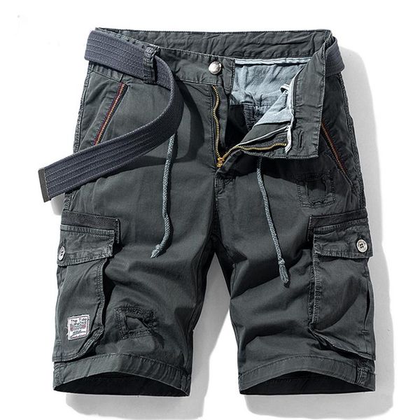 men's shorts 2021 summer cotton cargo men casual multi-pocket military pants loose work army tactical, White;black
men's shorts 2021 summer cotton cargo men casual multi-pocket military pants loose work army tactical, White;black
