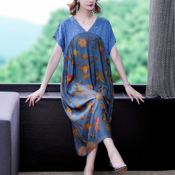 casual dresses 2021 4xl plus size floral satin midi sundress summer elegant print mulberry silk beach dress women bodycon party vestidos, Black;gray
casual dresses 2021 4xl plus size floral satin midi sundress summer elegant print mulberry silk beach dress women bodycon party vestidos, Black;gray