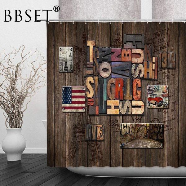brown wooden shower curtain american country car garage barn door pattern waterproof multi-size cortina de bano with 12 hooks curtains
brown wooden shower curtain american country car garage barn door pattern waterproof multi-size cortina de bano with 12 hooks curtains