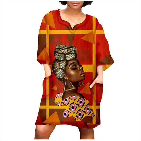 african vintage print middle womens dresses sleeve casual plus size v neck loose mini, Black;gray
african vintage print middle womens dresses sleeve casual plus size v neck loose mini, Black;gray