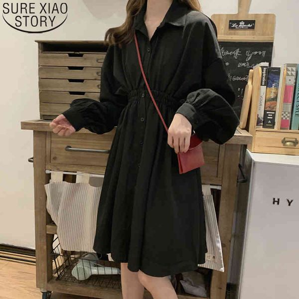 japanese preppy style solid sweet elegant woman dress long sleeve pleated simple womens streetwear dresses robe 13491 210417, Black;gray
japanese preppy style solid sweet elegant woman dress long sleeve pleated simple womens streetwear dresses robe 13491 210417, Black;gray