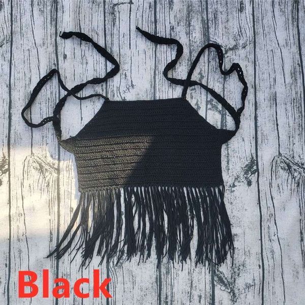 halter crop hand crochet bikini tassel boho style women's swimwear beach clothes, festival wear, White;black
halter crop hand crochet bikini tassel boho style women's swimwear beach clothes, festival wear, White;black