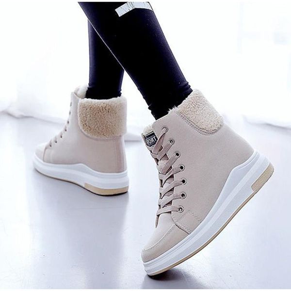 boots ladies ankle shoes fashion botas mujer women winter warm snow female footwear 2021 up flat platform casual lace, Black
boots ladies ankle shoes fashion botas mujer women winter warm snow female footwear 2021 up flat platform casual lace, Black