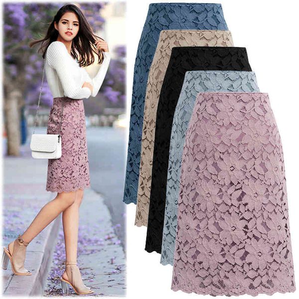 Skirts Vero Saia Cintura Alta Feminina Plus Size Elegante Na Altura Do Joelho Escritrio De Renda Feminino Streetwear Saias Casuais 77SD, Black
Skirts Vero Saia Cintura Alta Feminina Plus Size Elegante Na Altura Do Joelho Escritrio De Renda Feminino Streetwear Saias Casuais 77SD, Black