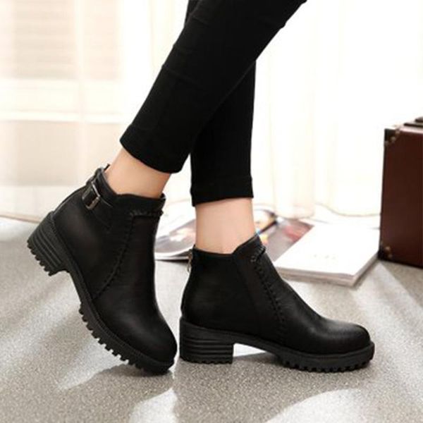 boots winter solid women plus velvet casual botas shoes woman little heels pumps warm ankle mujer zapatos size 35-43, Black
boots winter solid women plus velvet casual botas shoes woman little heels pumps warm ankle mujer zapatos size 35-43, Black
