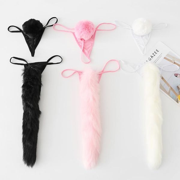 women's panties kawaii female underwear cotton thong briefs seamless soft tail hair ball lingerie g string lolita, Black;pink
women's panties kawaii female underwear cotton thong briefs seamless soft tail hair ball lingerie g string lolita, Black;pink