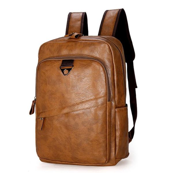 backpack soft leather men laotp shuolder bags vintage casual pu notebook backpacks schoolbag rucksack 2021
backpack soft leather men laotp shuolder bags vintage casual pu notebook backpacks schoolbag rucksack 2021
